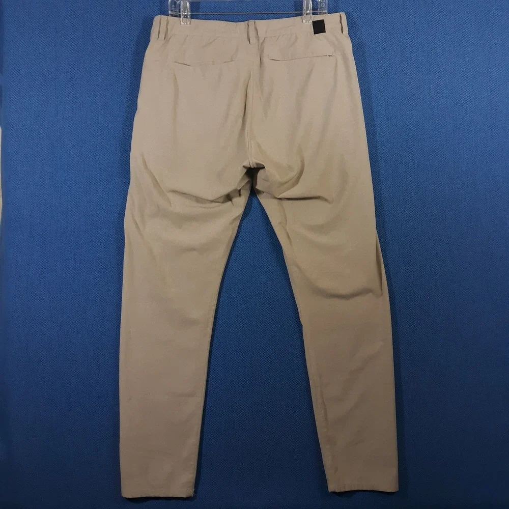 Vuori Lightweight Chino Pants Mens 34 x 33 Beige Casual Breathable